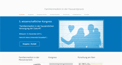 Desktop Screenshot of familien-medizin.org